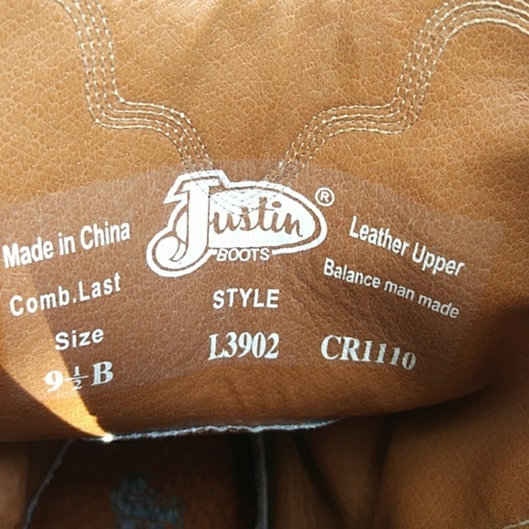 Justin Roper Cowboy Boot - Picture 5 of 5